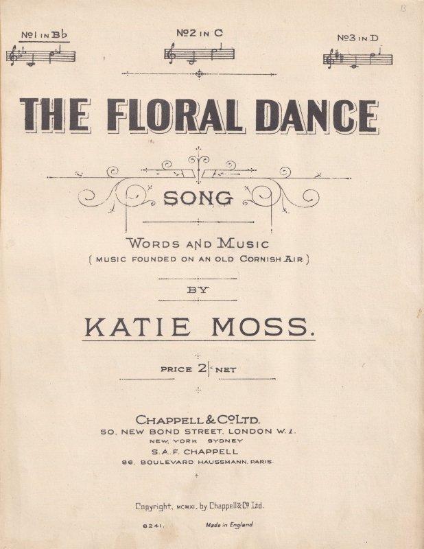 The Floral Dance Katie Moss Olde Sheet Music