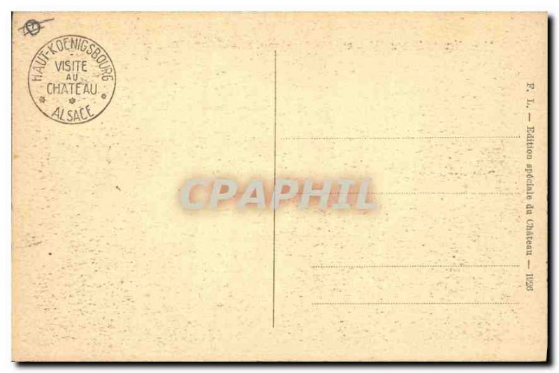 Postcard Old Hochk?nigsburg Alsace