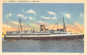 SS Yarmouth Eastern Steamship Line Ship Unused 