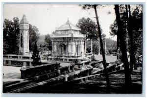 Garut West Java Indonesia Postcard Dong Khanh Emperor Tomb c1910 RPPC Photo