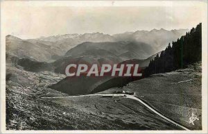 'Old Postcard The Col d''Aspin - Both sides of the road at the top of the pass'