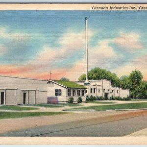 1942 Grenada, Miss. Grenada Industries Inc Factory Business Occupational MS A221
