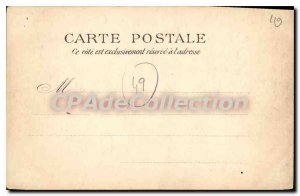 Postcard Old Saumur Jumping On A Brook