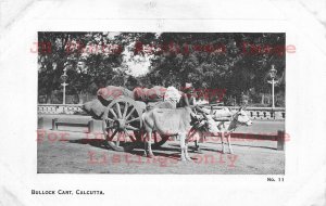 India, Calcutta, Bullock Cart, No 11