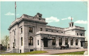 Vintage Postcard Government Building Historic Building Newport News Virginia VA