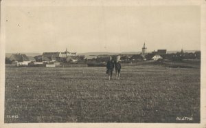 Czech Republic Blatná Strakonice Vintage RPPC 06.88