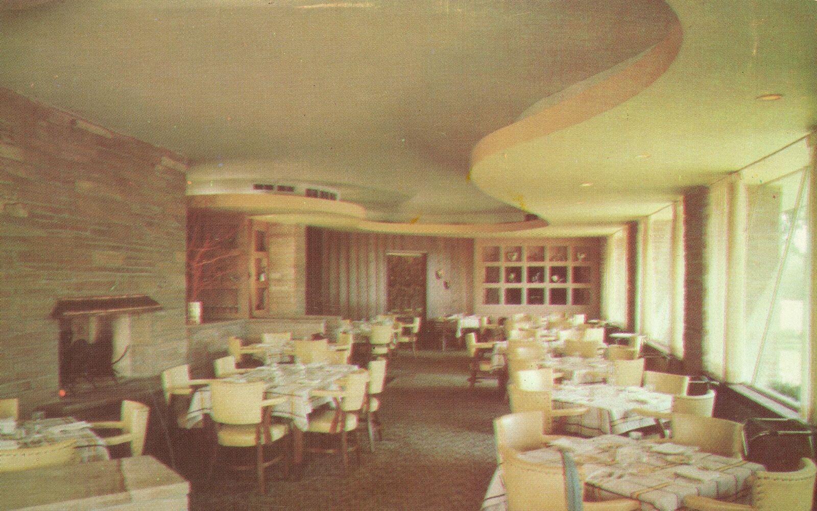 Vintage Postcard Entrance Terrace Rooms Win Schuler's Restaurant St