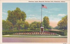Indiana Hammond American Legion Memorial Harrison Park Curteich