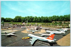 Postcard - Airport, Miniature City Madurodam - The Hague, Netherlands