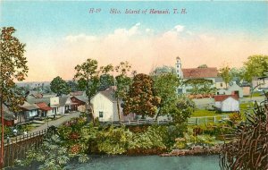 Mitchell Postcard H-19 Town View of Hilo, Island Of Hawaii, T.H. Unposted