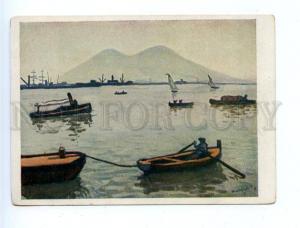 175863 Vesuvius by Albert MARQUET Vintage russian 1935 PC