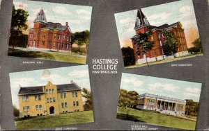 Nebraska Hastings Multi View Hastings College 1910