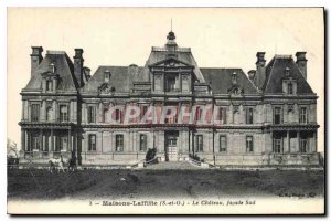 Old Postcard Maisons Laffitte S and O Chateau Facade Sud