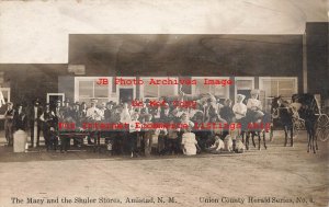 NM, Amistad, New Mexico, RPPC, Macy & Shuler Stores, Union County, Photo