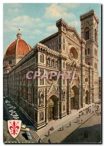 Postcard Modern Firenze Incanto Citta of The Cathedral and the Tower of glotto