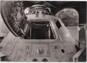 DEUTSCHES MUSEUM, MUENCHEN, Original der Apollo 8, unused Real Photo, Postcard