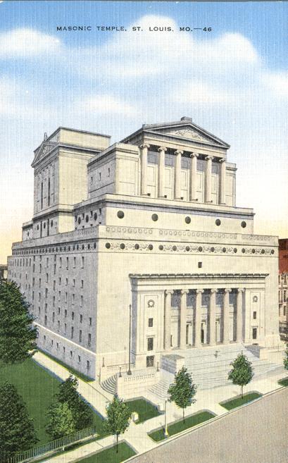 The Masonic Temple - St Louis MO, Missouri - Linen