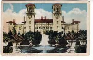 The Alcazar Hotel, St Augustine, Florida, Used 1920