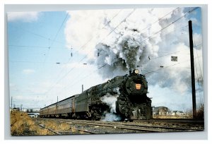 Vintage Photo Postcard Pennsylvania 5412 Commuter Train New York New Jersey