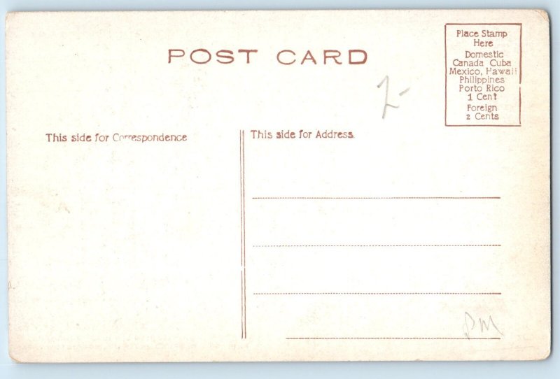 1910 Valley Forge Pennsylvania Postcard School House Continental Army Hospital