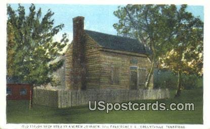 Old Tailor Shop used by Andrew Johnson - Greeneville, Tennessee TN  