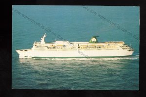 FE4553 - Irish Ferry - St. Killian II - built 1973 - postcard 6x4