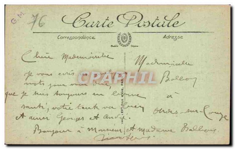 Auffay - The Church - Old Postcard