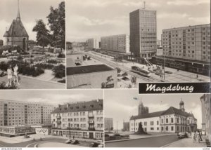 RP: MAGDEBURG, Saxony-Anhalt, Germany, 1940-50s; 4-view