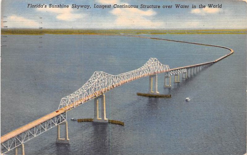 Sunshine Skyway Bridge Florida, USA 1961 