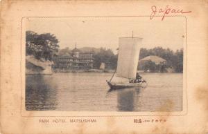 Matsushima Japan Park Hotel Scenic View Antique Postcard J49592