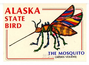 AK - Alaska State Bird: The Mosquito     (continental size)