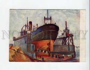 3097102 USSR AVANT-GARDE Arkhangelsk floating dock by Rajin PC