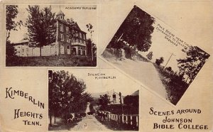 J77/ Kimberlin Heights Tennessee Postcard c1910 3View Bible College 135