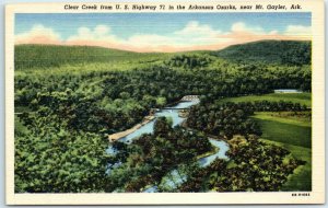 M-35861 Clear Creek from US Highway 71 in the Arkansas Ozarks Arkansas