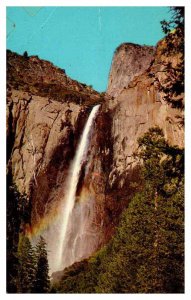 Postcard WATER SCENE Yosemite National Park California CA AS8157