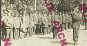 Marshalltown IOWA RPPC 1912 G.A.R. PARADE State Home VETERAN SOLDIERS Civil War