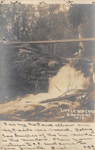 Little Niagara Real Photo - Eau Claire, Wisconsin WI  