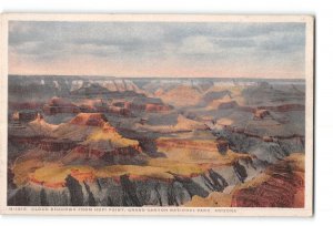 Grand Canyon National Park Arizona AZ Postcard 1915-1930 View From Hopi Point