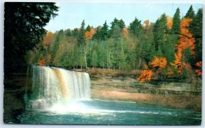 M-70511 Upper Falls on the Tahquamenon River in Michigan's Upper Peninsula