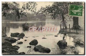 Vincennes Old Postcard Daumesnil Lake to Lake Daumesnil