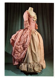 Poplin and Satin Ball Gown, 1885 Fashion, Royal Ontario Museum, Toronto, Ontario