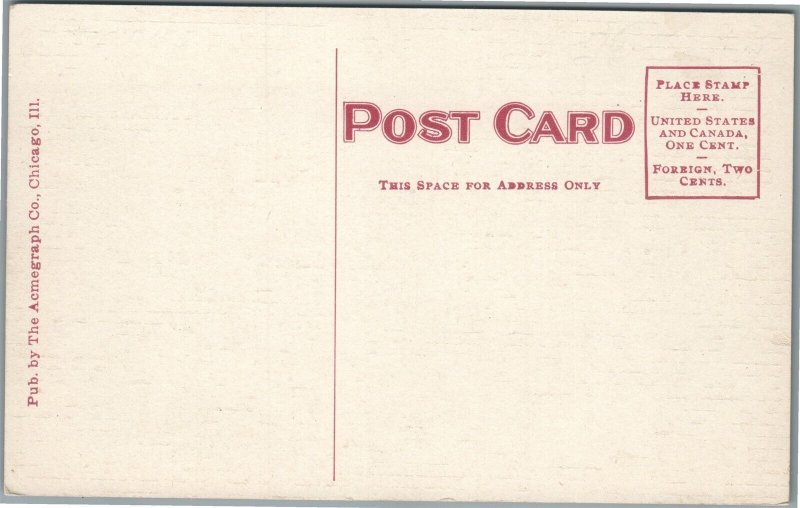 MILWAUKEE WI JOE SCHLITZ BREWERY ANTIQUE POSTCARD