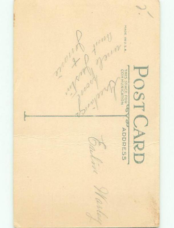 Divided-Back SANTA CLAUS CHRISTMAS SCENE Great Postcard W8261