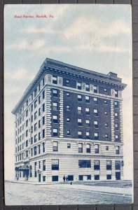 Vintage Postcard 1907 Hotel Fairfax Norfolk Virginia