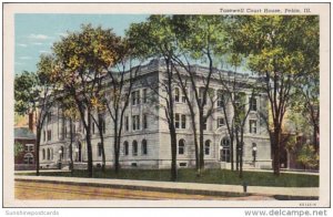 Illinois Pekin Tazewell Court House Curteich