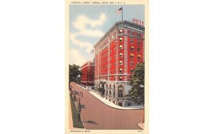 Chestnut Street in Springfield, Massachusetts Kimball Hotel & Y.M.C.A..