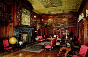 North Carolina Asheville Biltmore Estate The Library