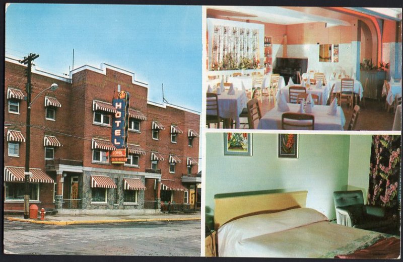 Quebec (LA TUQUE) Hotel Royal on Route 19 1950s-1970s