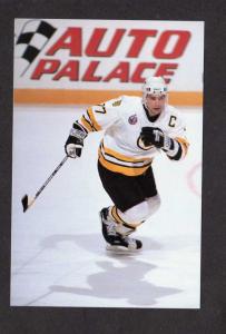 MA Boston Bruins Ice Hockey Team Gardens Ray Bourque #77 Massachusetts  Postcard