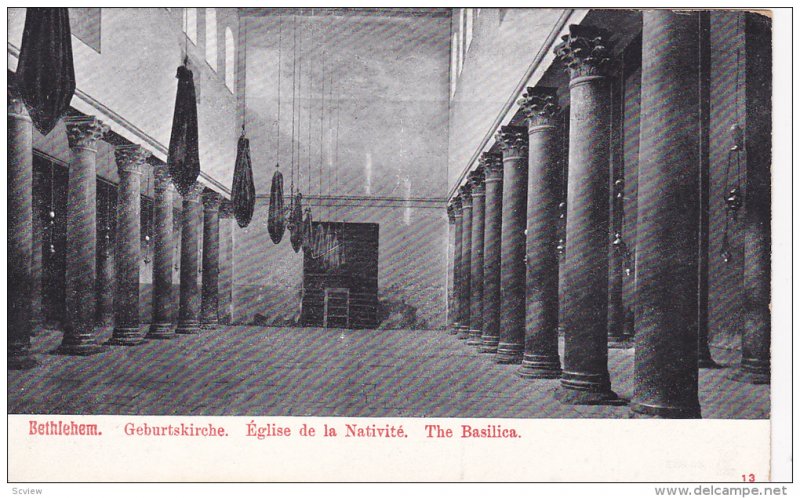 Eglise De La Nativite, The Basilica, BETHLEHEM, Palestine, 1900-1910s